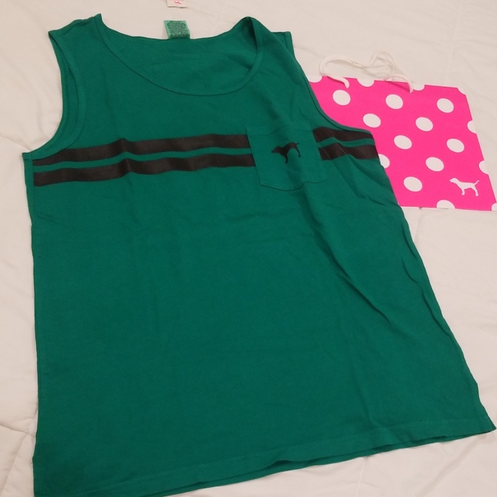 PINK muscle tee